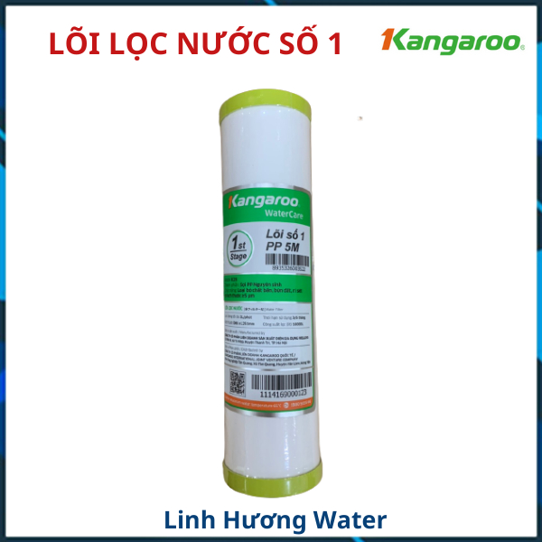 Bộ lõi lọc nước 123 Kangaroo chính hãng