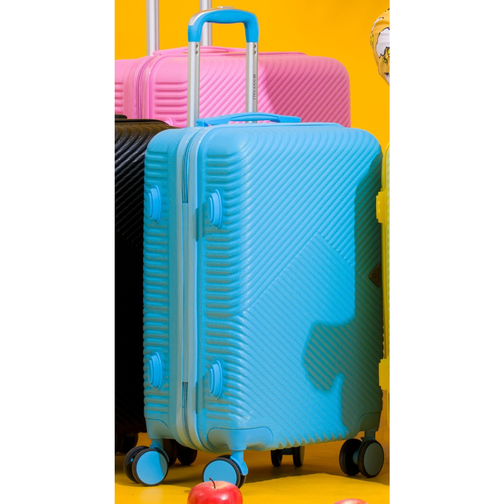 Vali BUNNY cao cấp chính hãng - Vỏ nhựa PP chống vỡ,chống trộm size 20 - 24inch - cho chuyến đi thêm tiện lợi sang chảnh