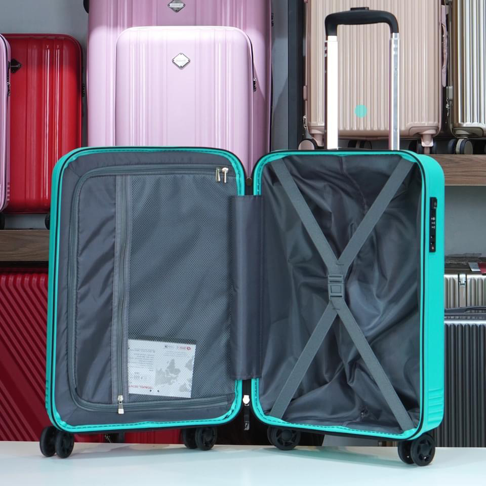 Vali BUNNY cao cấp chính hãng - Vỏ nhựa PP chống vỡ,chống trộm size 20 - 24inch - cho chuyến đi thêm tiện lợi sang chảnh