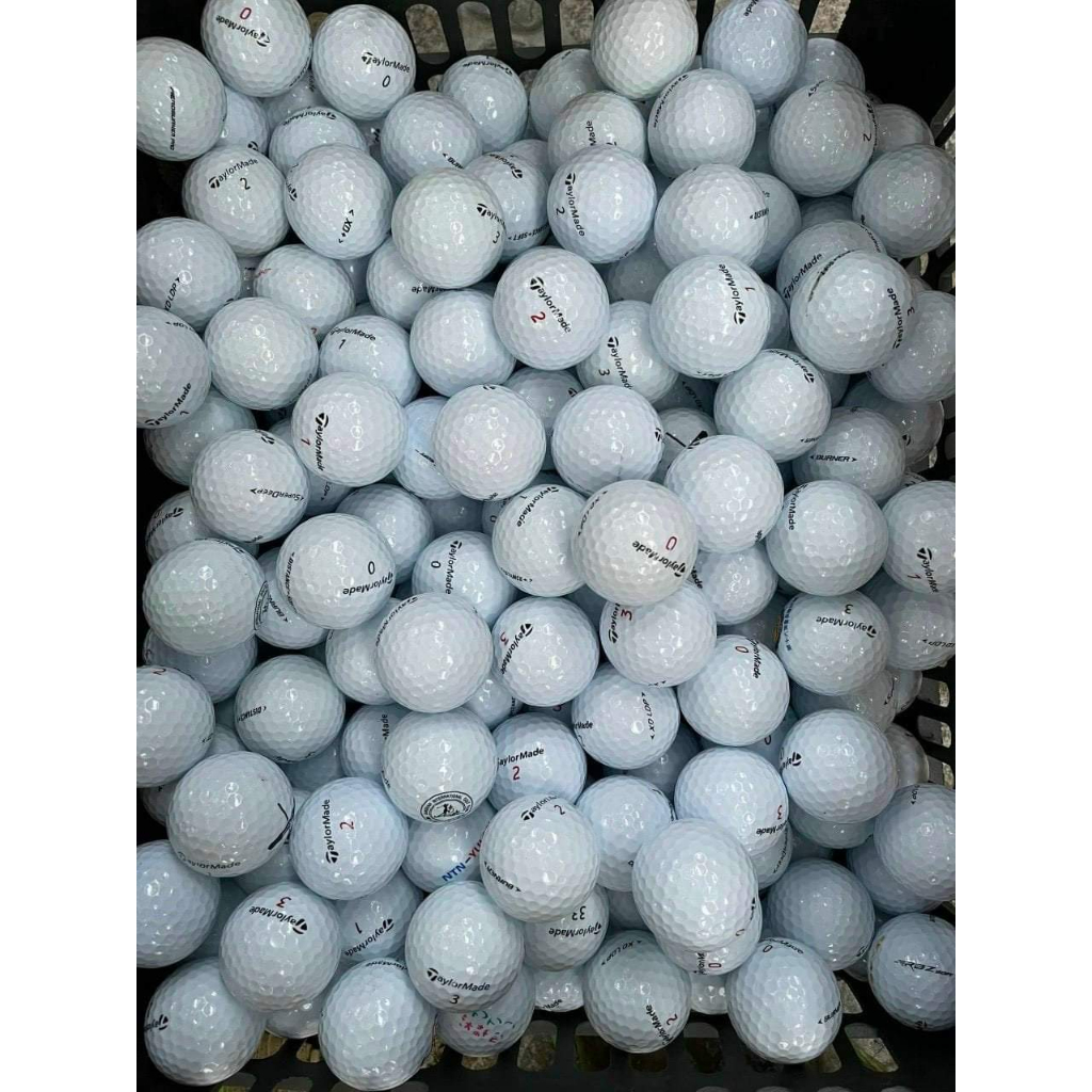 Bóng Golf Thương Hiệu Taylormade  150k/10 quả 3-4 lớp chất lượng chuẩn chính hãng - Used Golf Ball