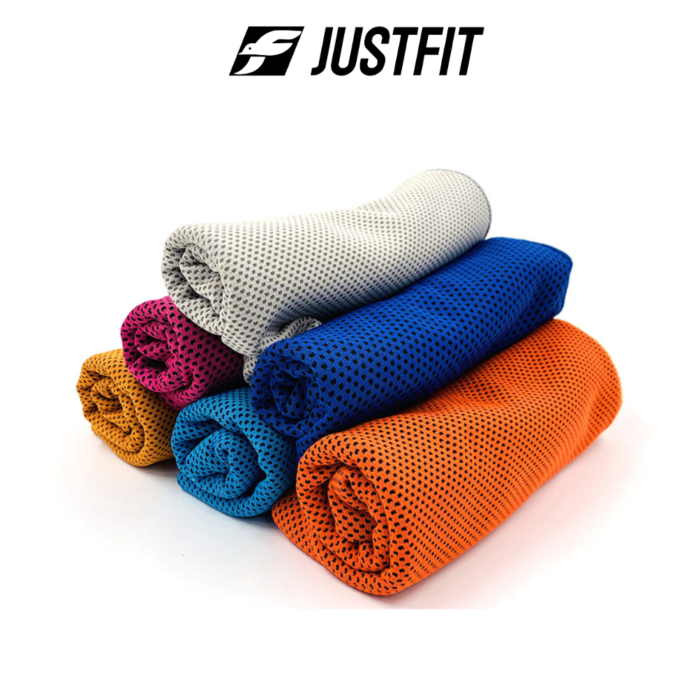 Khăn tập gym đa năng JUSTFIT mát lạnh, thấm hút mồ hôi