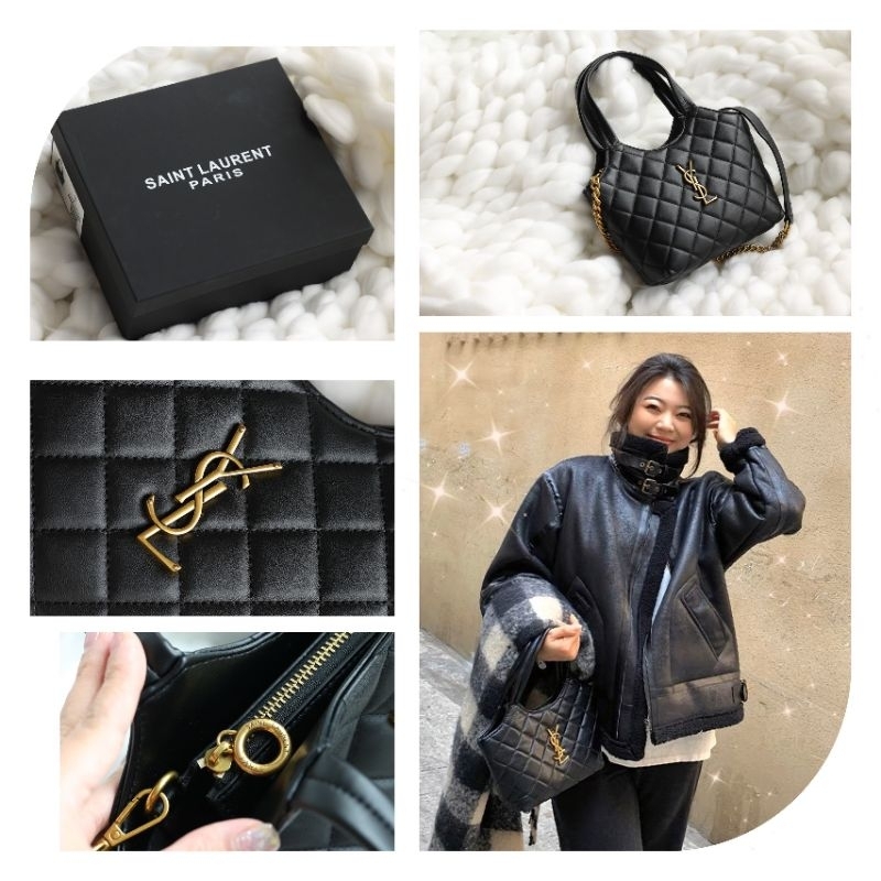 Túi nữ quai xách bản mới xinh dã man sz23cm fullbox