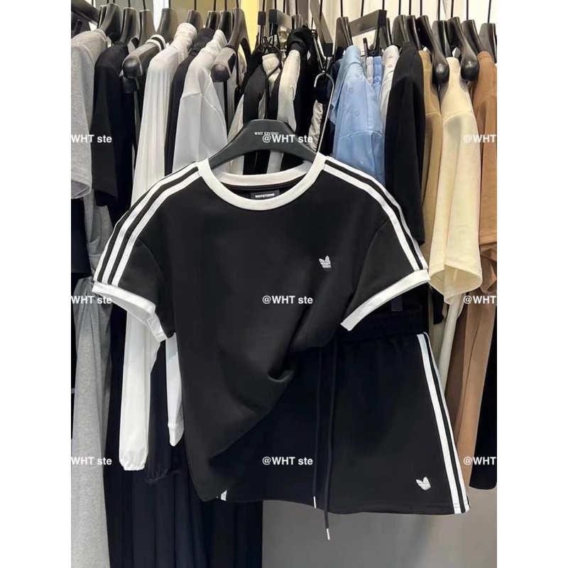 Set váy das phối sọc bigsize 60kg - 105kg [N.D.L bigsize ]