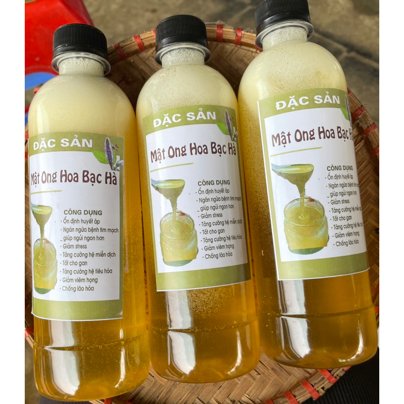 MẬT ONG BẠC HÀ  NGUYÊN CHẤT HÀ GIANG