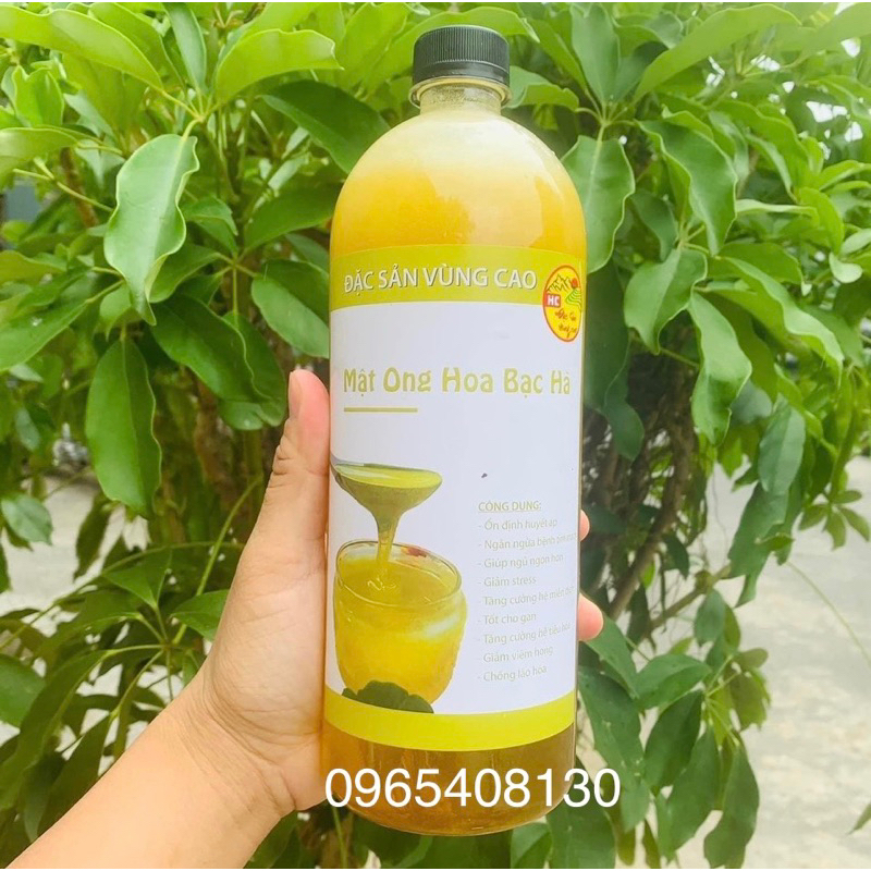 MẬT ONG BẠC HÀ  NGUYÊN CHẤT HÀ GIANG