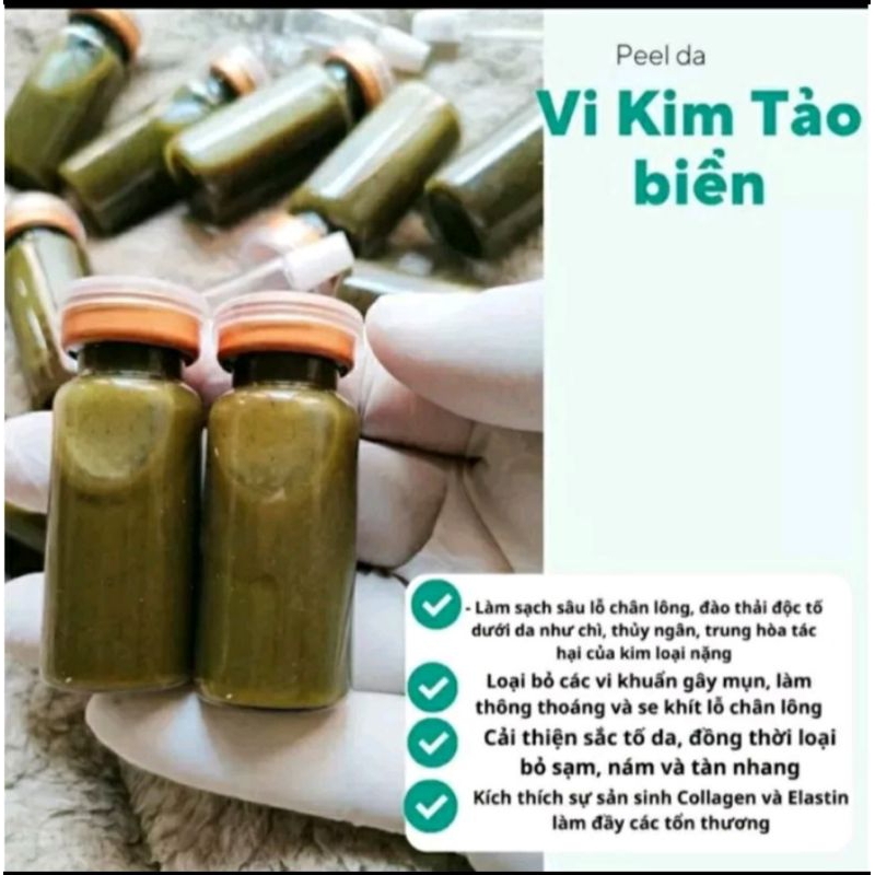Sỉ 5 Chai vi tảo chuyên dụng trong Spa
