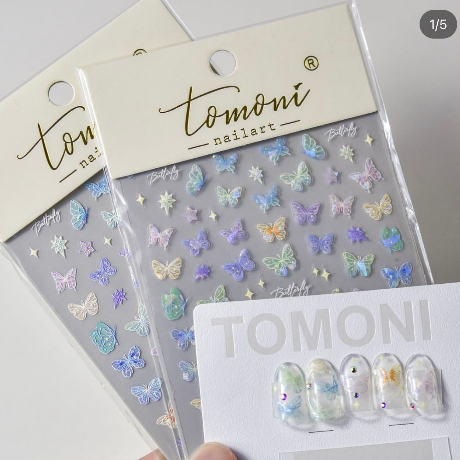 Sticker dán móng 3D mẫu mới 2023