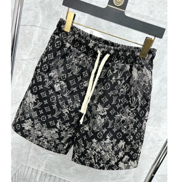 Quần Short nam L.V Chất Vải Bò Thô Dày dặn