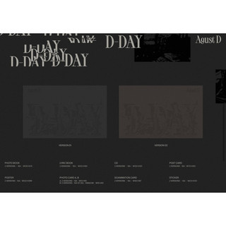 ALBUM D-DAY AGUST D BTS SUGA