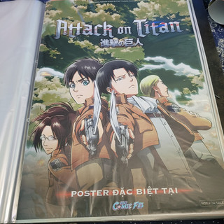 Poster Attack on Titan - Comic Fes