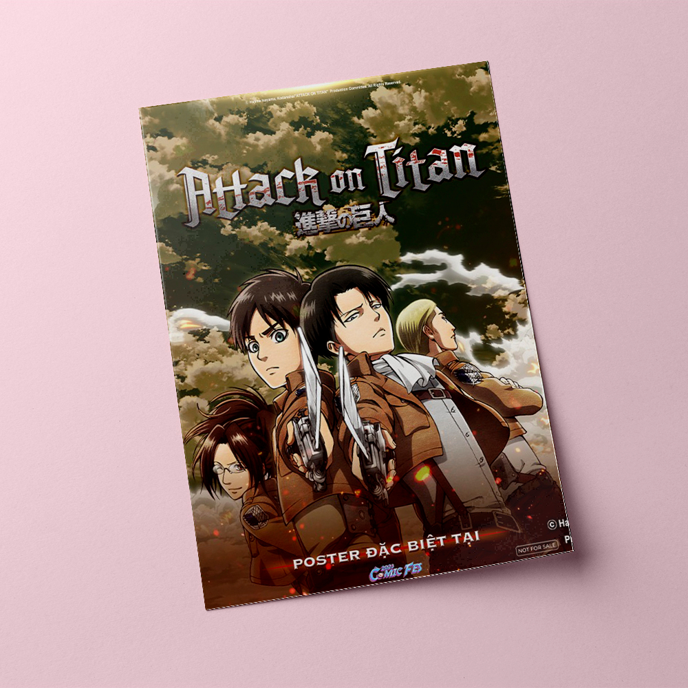 Poster Attack on Titan - Comic Fes