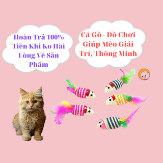 Đồ chơi dành cho mèo con chuột cào móng