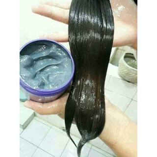 Ủ tóc lụa Collagen Lae Sa Luay hũ tím Thái Lan