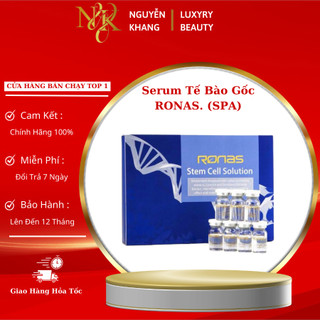 Tế bào gốc ronas, serum ronas kem ronas hàn quốc, phục hồi da yếu trăng da se khit lỗ chân lông