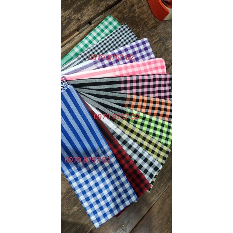 Khăn rằn nam bộ nhiều màu 60x165cm_ Hàng sẵn số lượng lớn