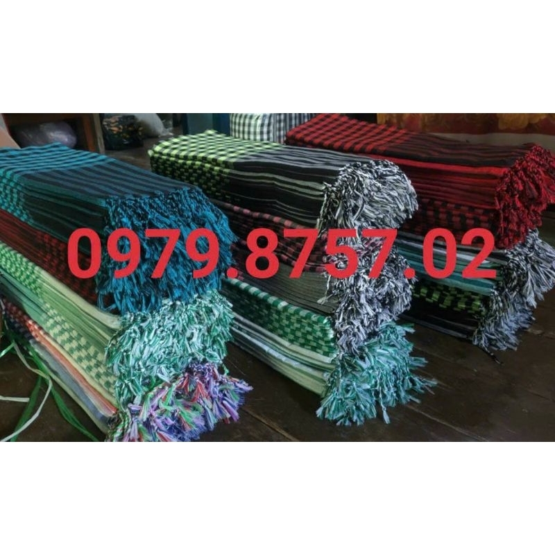 Khăn rằn nam bộ ĐEN TRẮNG 40x155cm_ HÀNG ĐẸP LOẠI 1_ ẢNH THẬT