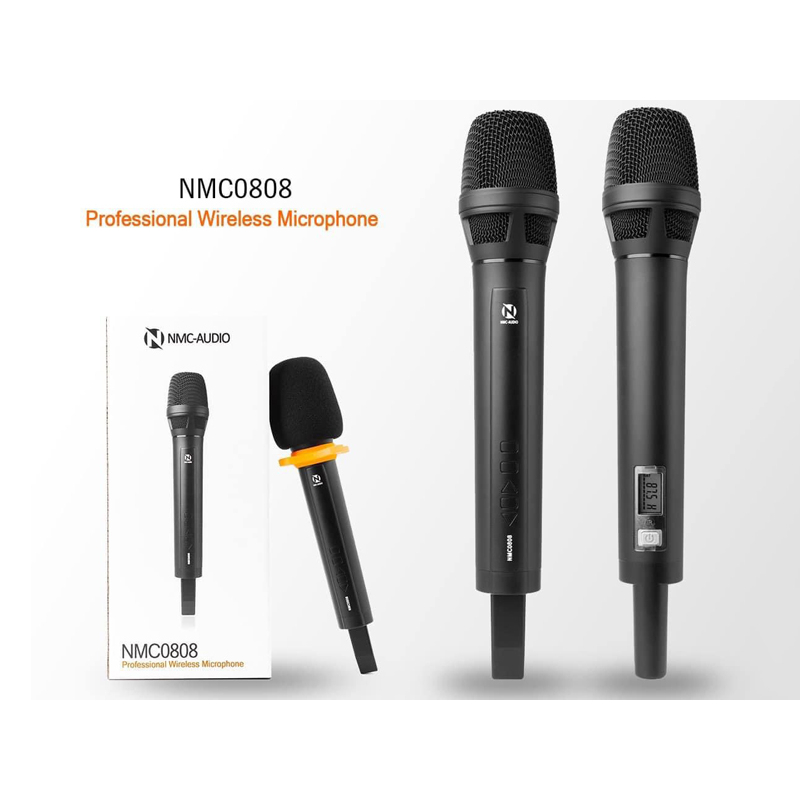 Micro Hát Karaoke Trên Ô Tô Qua Sóng FM - Micro Đa Năng NMC0808