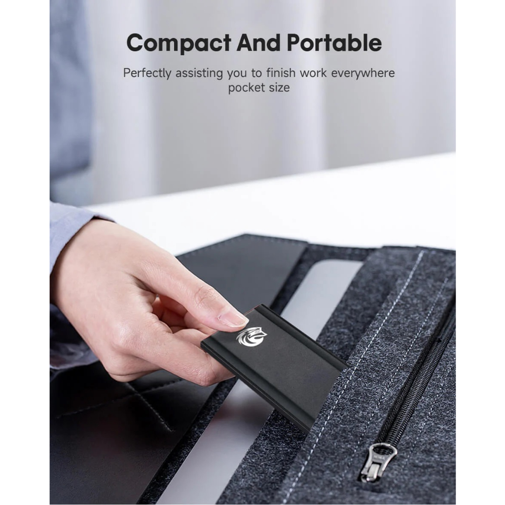 Box SSD M2 NVMe Type C KingSpec | Chuyển M.2 PCIe to USB làm ổ cứng di động