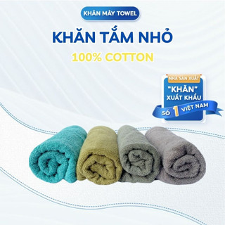 Khăn Tắm Nhỏ Khăn Gội Đầu Chơi Thể Thao 100% Cotton Siêu Thấm Hút KT 35x85cm