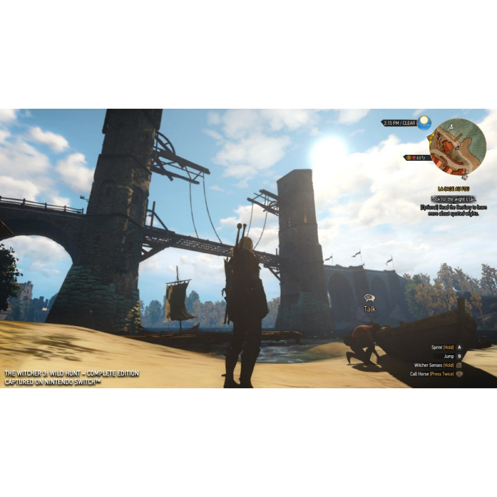 Băng Game 2ND The Witcher 3 Wild Hunt Complete Edition cho máy Nintendo Switch