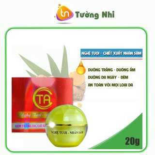 Kem dưỡng trắng da ceria chiết xuất nghệ tươi nhân sâm 12g - 30g