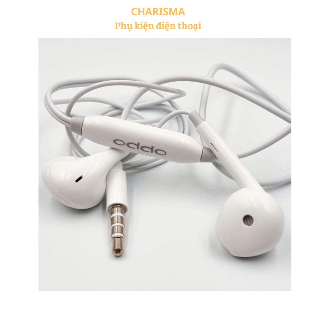 Tai Nghe OPPO R11 jack 3.5mm, có dây dùng cho mọi điện thoại jack 3.5mm