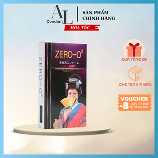 Bao cao su ZeRo O2 siêu mỏng kéo dài Nhật Bản hộp 12 chiếc
