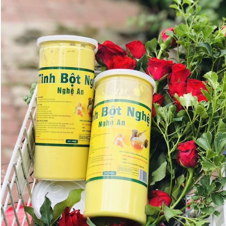 Tinh Bột Nghệ Vàng Nguyên Chất