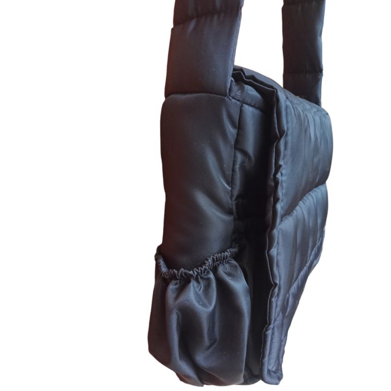 Túi đeo chéo chần bông nam nữ đi học, đi làm, đi chơi alsbag CÚC BẤM TĂNG GIẢM