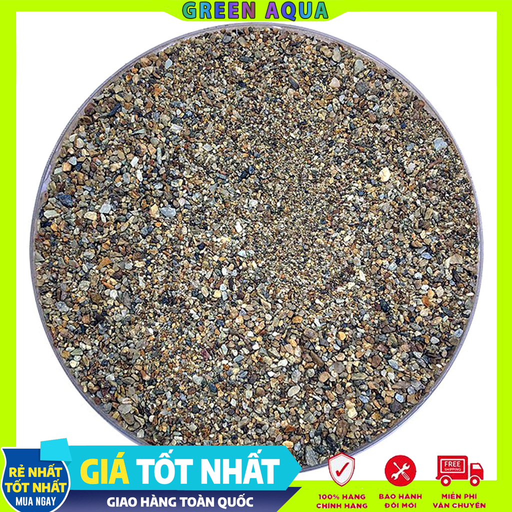 FEMOLAY - Natural Stream Sand & Gravel | Cát, sạn, sỏi suối tự nhiên trãi nền trang trí hồ cá thủy sinh