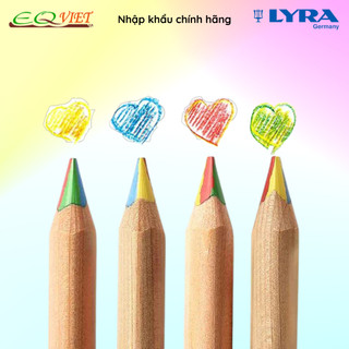 Bút chì 4 màu thân to nhập khẩu Đức LYRA Super Ferby 3713361