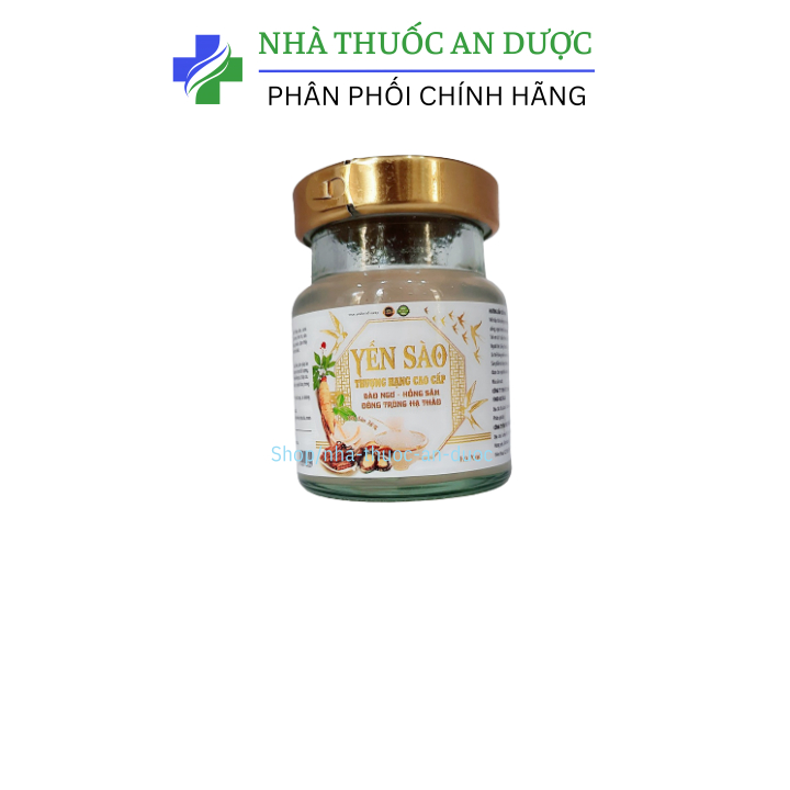 Yến sào thương hạng cao cấp bào ngư hồng sâm đong trùng hạ thảo giúp ăn ngủ ngon, tăng sức khoẻ hộp 70 ml