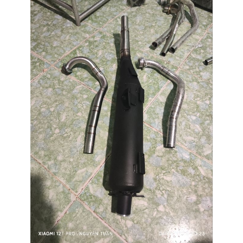 Pô ex 150 Giả zin Cổ tăng 32-51 đýt 34mm kèm tiêu cổ vân chạy chỉ