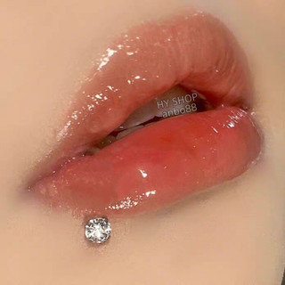 Khuyên môi khuyên tai đá trấu lấp lánh