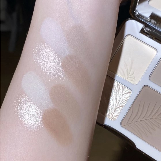 Bảng Phấn Tạo Khối,  Phấn Bắt Sáng 4 Màu SWEET MINT