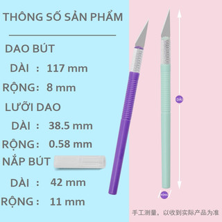 Dao rọc giấy, cắt washi tape, decal giấy