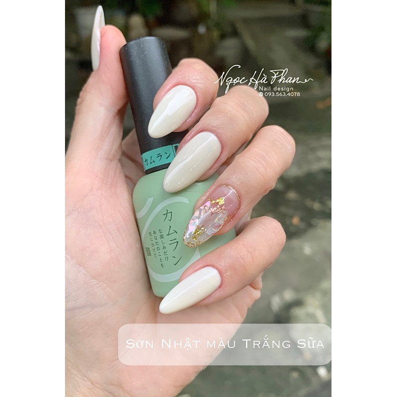 Sơn nhật màu trắng sữa