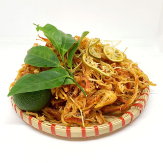 Khô Mực Sốt Tomyum Sốt Cay Thái Lan 300-1000Gr | Đồ Ăn Vặt VnFood | Khô Mực Ăn Vặt