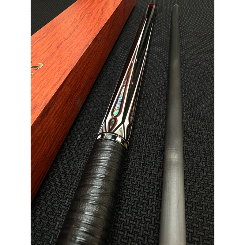 Cơ bida Jflowers JF20-21 Ngọn Full Carbon Chính Hãng- Full Phụ Kiện.