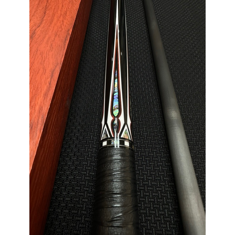 Cơ bida Jflowers JF20-21 Ngọn Full Carbon Chính Hãng- Full Phụ Kiện.