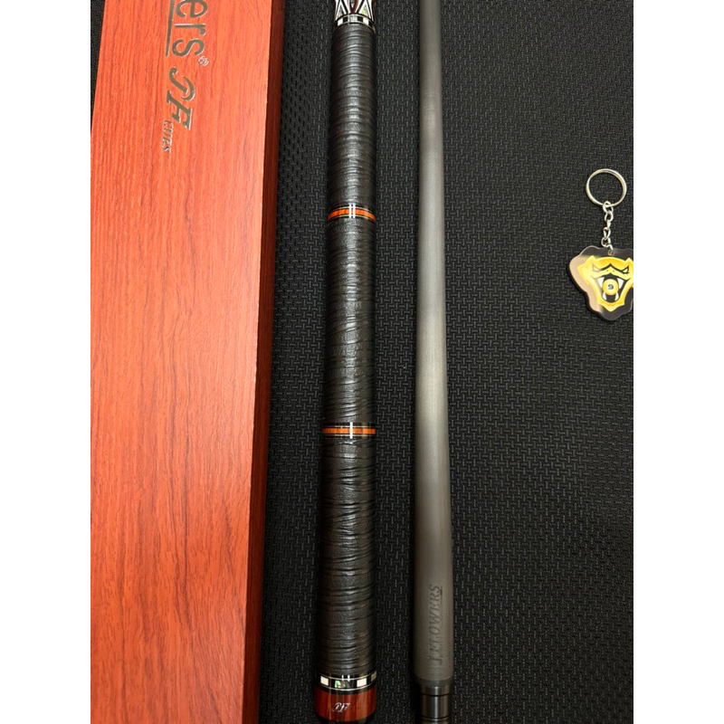 Cơ bida Jflowers JF20-21 Ngọn Full Carbon Chính Hãng- Full Phụ Kiện.