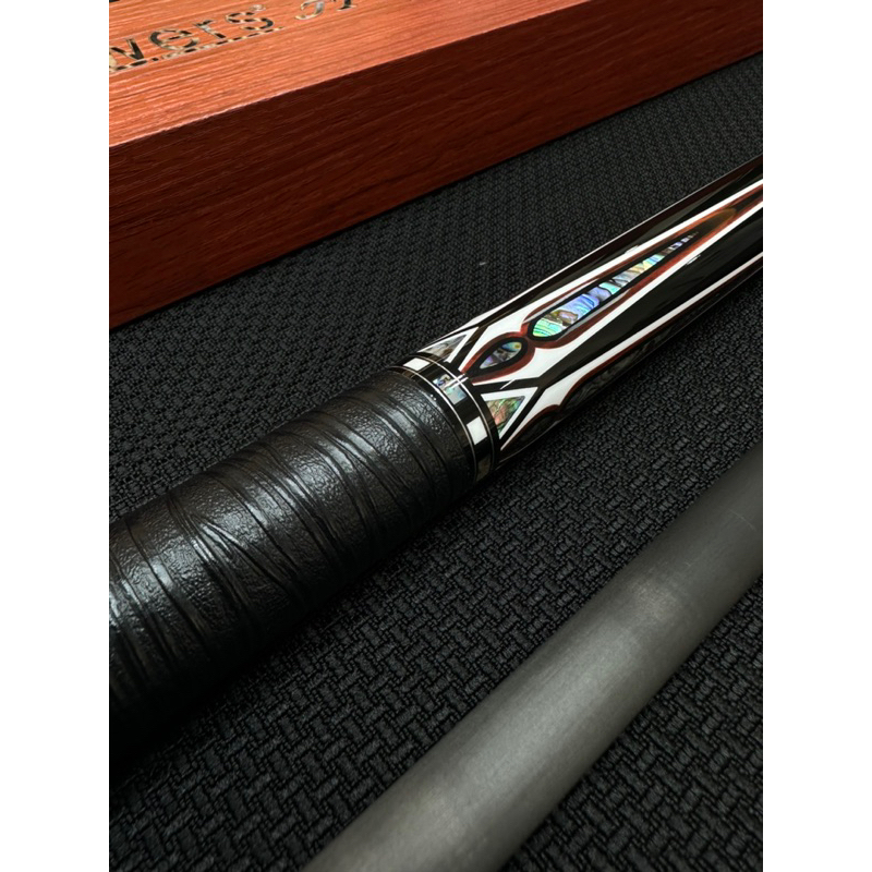 Cơ bida Jflowers JF20-21 Ngọn Full Carbon Chính Hãng- Full Phụ Kiện.