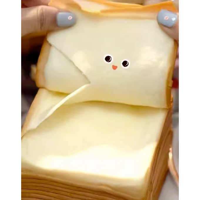 Bánh Mì Gối Bơ Sữa Ngàn Lớp Siêu Mềm Tan Thơm Ngon Túi 210gr Hot Tiktok