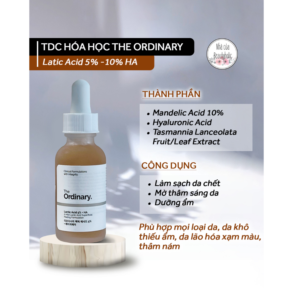 Tẩy da chết hóa học THE ORDINARY LATIC ACID