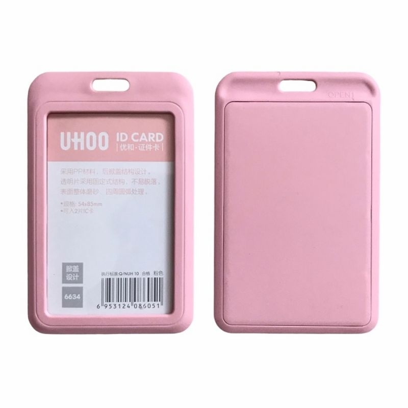 Bao đựng thẻ, bao đựng bảng tên nhựa 1 mặt