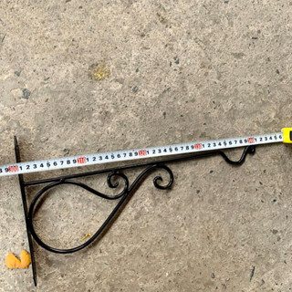 Móc treo lồng chim móc treo lồng chim gắn tường sắt và phun sơn tĩnh điện 40cm