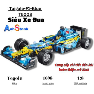 Mô hình lắp ráp siêu xe technic mclaren f1 formula blue tỉ lệ 1:8 t5008 1698 pcs bảo hành 1:1 bởi anhstank - đồ chơi iq