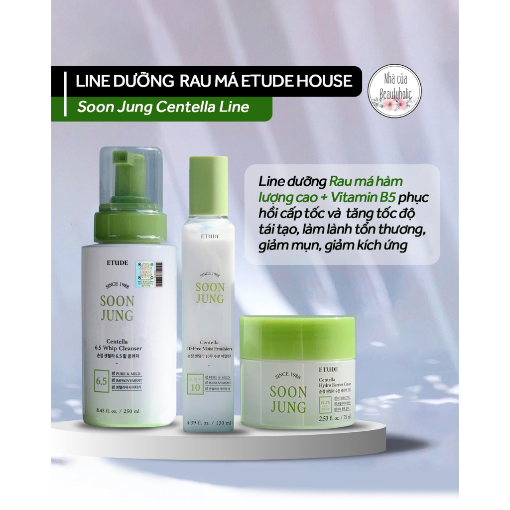Dòng dưỡng ETUDE HOUSE SOON JUNG CENTELLA