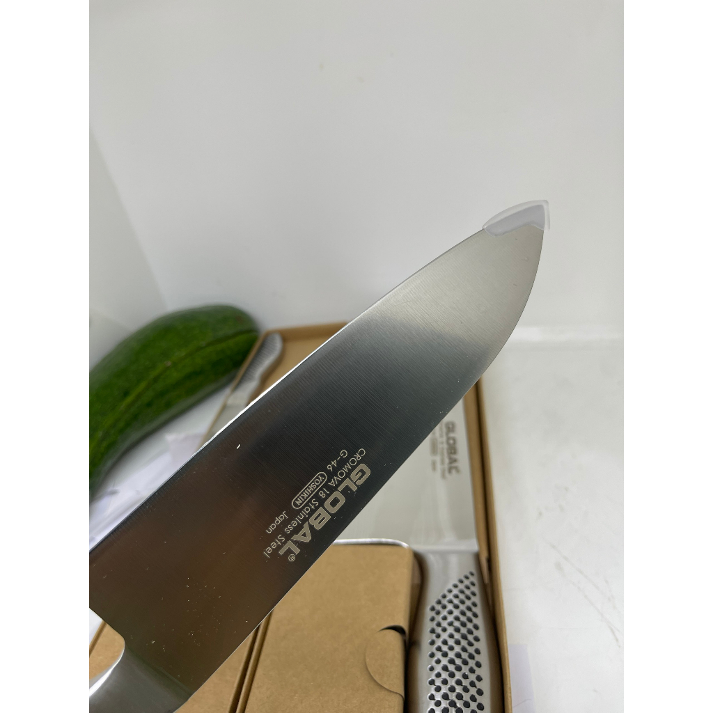 Bộ 3 dao Nhật Ryoji dòng cao cấp Global inox Cromova18 toàn thân thủ công siêu sắc bén nhà bếp