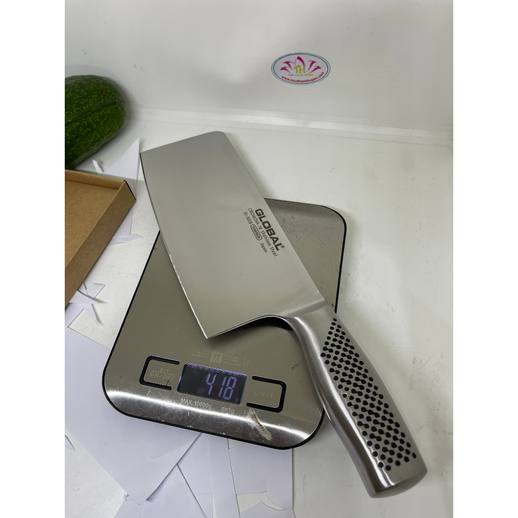 Bộ 3 dao Nhật Ryoji dòng cao cấp Global inox Cromova18 toàn thân thủ công siêu sắc bén nhà bếp